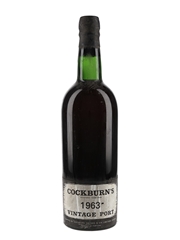 Cockburn's 1963 Vintage Port