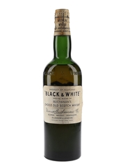 Buchanan's Black & White Spring Cap Bottled 1950s-1960s 70cl / 40%