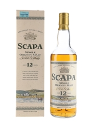 Scapa 12 Year Old Bottled 1990s 70cl / 40%