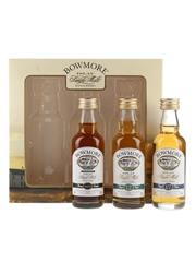 Bowmore Miniature Set 12 Year Old, Darkest and 17 Year Old 3 x 5cl / 43%