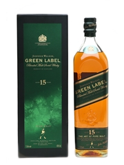 Johnnie Walker Green Label 15 Year Old 100cl / 43%
