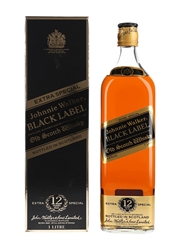 Johnnie Walker Black Label 12 Year Old Bottled 1990s 100cl / 43%