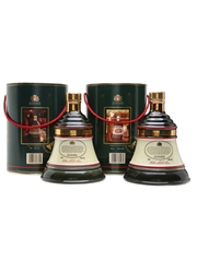Bell's Christmas Decanters 1990 & 1991  75cl & 70cl