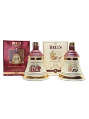 Bell's Christmas Decanters 1996 & 1997