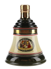 Bell's Christmas 1988 Ceramic Decanter