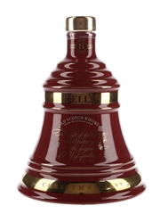 Bell's Christmas 1999 Ceramic Decanter