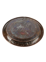 Johnnie Walker Copper Plate  34cm Diameter