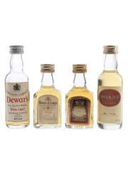 Dewar's, House Of Lords, King's Ransom & MacDuff Bottled 1980s 4 x 5cl / 40%