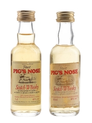 Pig's Nose Finest Bottled 1990s 2 x 5cl / 40%