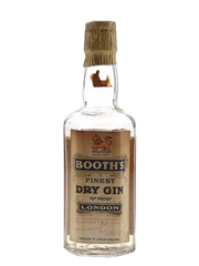 Booth's Finest Old Dry Gin Bottled 1956 5cl / 40%
