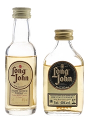 Long John Bottled 1980s 2 x 5cl / 40%