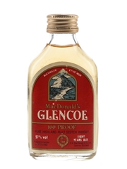 MacDonald's Glencoe 8 Year Old Bottled 1980s 5cl / 57%