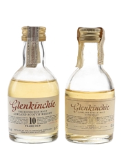 Glenkinchie 10 Year Old Bottled 1980s - 1990s 2 x 5cl / 43%