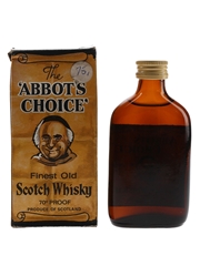 Abbot's Choice Finest Old Scotch Whisky Bottled 1970s-1980s 5cl / 40%