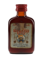 Wood's 100 Old Navy Rum Bottled 1960s 5cl