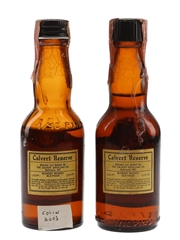 Calvert Reserve Bottled 1940s-1950s 2 x 4.7cl / 43.4%