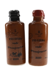 Filliers Graanjenever 5 & 8 Year Old Bottled 1990s 2 x 4cl / 44%