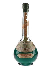 Cusenier Freezomint Creme De Menthe Bottled 1960s 69.6cl / 30%
