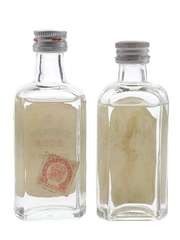 Bols & Nadal's Dry Gin Bottled 1980s 2 x 5cl