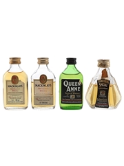 Mackinlay's, Queen Anne & Something Special De Luxe Bottled 1970s & 1980s 4 x 4.7cl-5cl / 40.75%