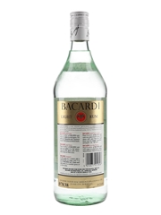 Bacardi Carta Blanca Bottled 1980s 100cl / 40%