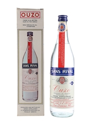 Sans Rival Ouzo Bottled 1980s 70cl / 46%