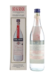 Sans Rival Ouzo Bottled 1980s 70cl / 46%
