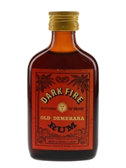 Dark Fire Old Demerara Rum