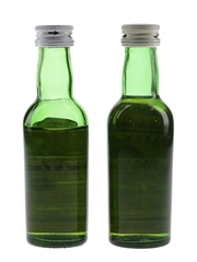Cutty Sark Bottled 1970s & 1990s 2 x 5cl