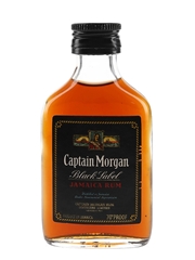 Captain Morgan Black Label Jamaica Rum Bottled 1970s 5cl / 40%