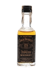 Jack Daniel's Old No.7 Bottled 1970s 4.7cl / 44.5%