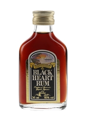 Black Heart Rum Bottled 1980s - United Rum Merchants 5cl / 40%