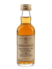 Macallan 10 Year Old Bottled 1980s 5cl / 40%