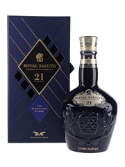 Royal Salute 21 Year Old The Signature Blend Bottled 2021 - Wade Porcelain Flagon 70cl / 40%