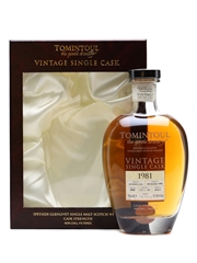 Tomintoul 1981 Single Cask