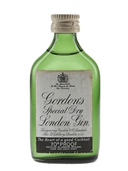 Gordon's Special Dry London Gin Bottled 1970s 5cl / 40%