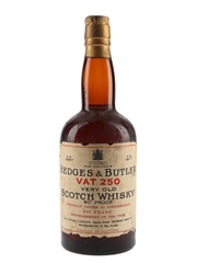 Hedges & Butler VAT 250 1667-1917 Bottled 1940s-1950s 75cl / 45.7%