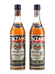 Cinzano The Bianco Vermouth Bottled 1970 - 1980s 2 x 75cl / 17%