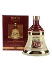 Bell's Christmas 1996 Ceramic Decanter Ingredients Of Quality 70cl / 40%