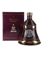 Bell's Christmas 2002 Ceramic Decanter