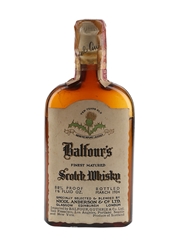 Balfour's 10 Year Old Bottled 1934 - Balfour, Guthrie & Co 4.7cl / 44%