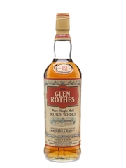 Glenrothes 12 Year Old Bottled 1980s - Rinaldi 75cl / 43%