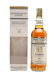 Teaninich 1991 Connoisseurs Choice Bottled 2006 - Gordon & MacPhail 70cl / 46%