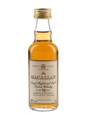 Macallan 10 Year Old Bottled 1980s 5cl / 40%