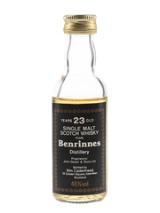 Benrinnes 23 Year Old Bottled 1980s - Cadenhead's 5cl / 46%