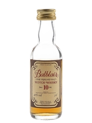 Balblair 10 Year Old Bottled 1980s - 1990s - Gordon & MacPhail 5cl / 40%