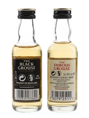 Black Grouse & Famous Grouse  2 x 5cl / 40%