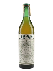 Carpano Dry Vermouth Bottled 1960s 100cl / 18%