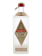 Gilbey's London Dry Gin Bottled 1950s - Cinzano 75cl / 46.2%