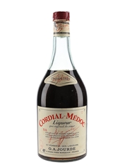 G A Jourde Cordial Medoc Bottled 1950s - Wax & Vitale 75cl / 40%